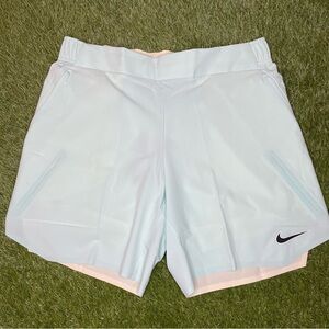 Nike Court Dri-Fit Advantage 7" Tennis Shorts Mens Size Large DX5532-346